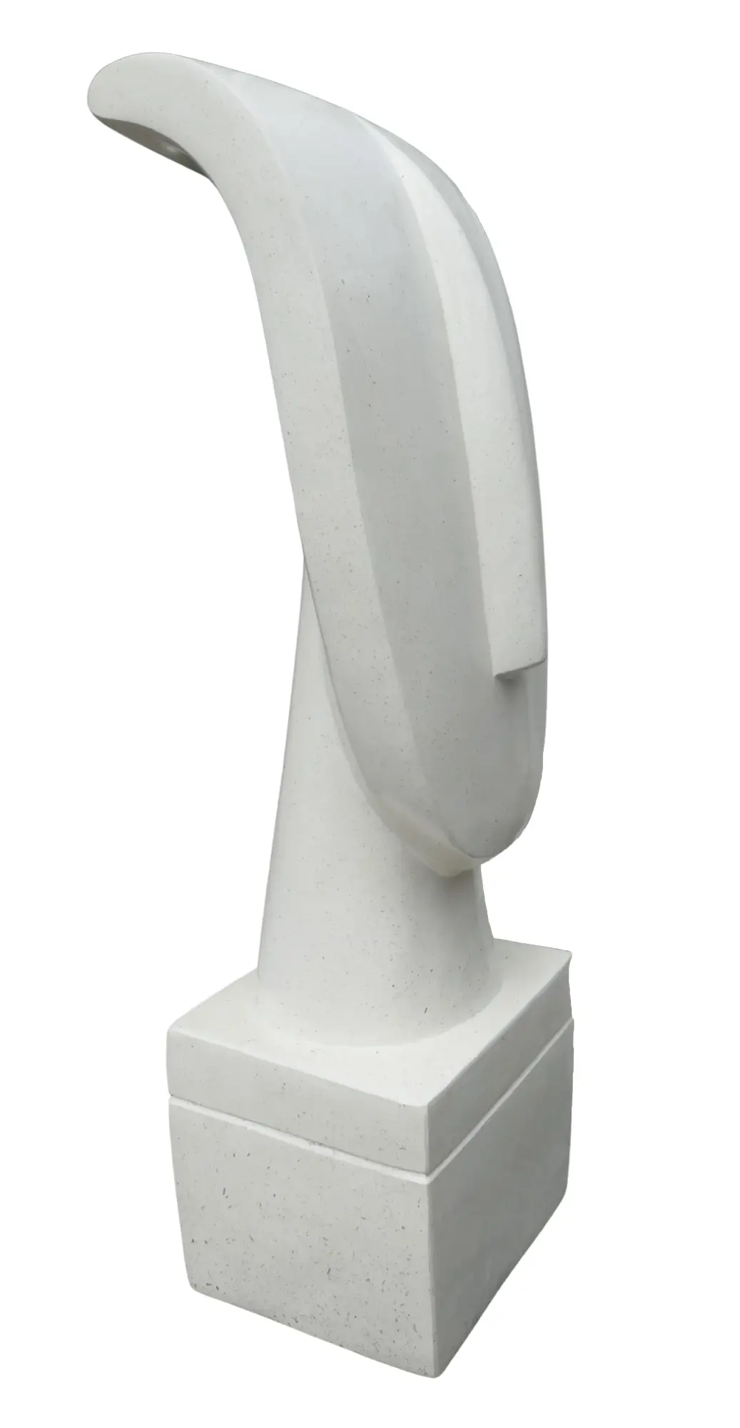  Product image 6 of the product “Abstract head, 99cm Height | Terazzo, White color ”